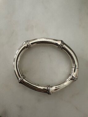 John Hardy Silver Bamboo Bracelet
